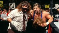 Snow and Mankind have a storied history Carmella makes a good Al Snow!